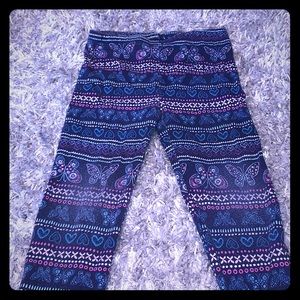 Girls Stripped Leggings